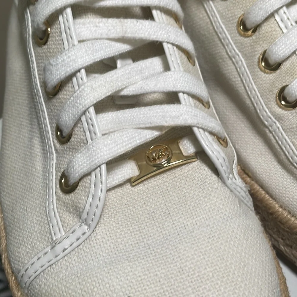 Michael Kors -  Kristy Slide - Cream Neutral - Size 8.5 - Picture 3 of 15